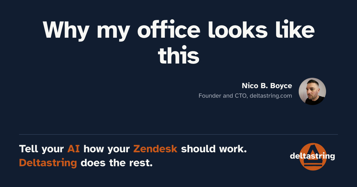 Why my office looks like this